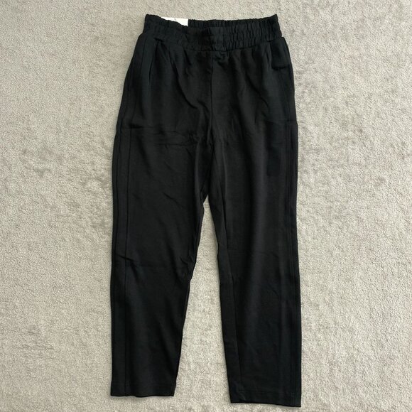 NEW Danskin Women's M Luxe Retro Jogger Black Polyester & Rayon Soft Fabric - Picture 1 of 6